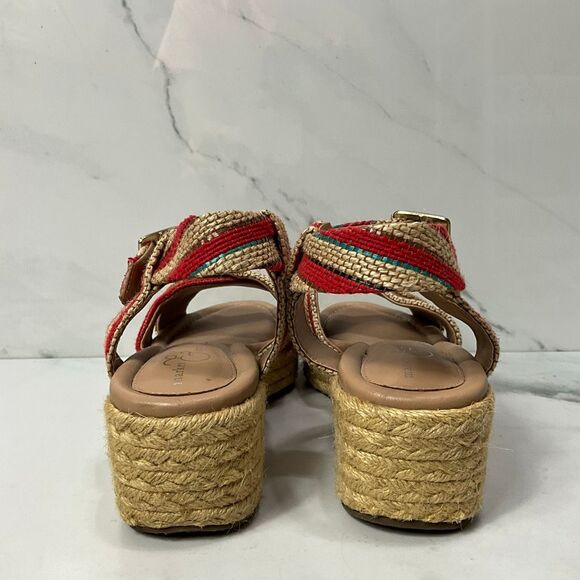 MARKET & SPRUCE Espadrille Wedge Heel Sandals - Picture 6 of 9